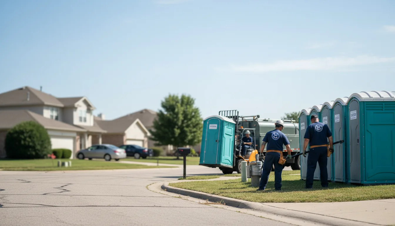 Porta Potty Rental in Evans, LA near me